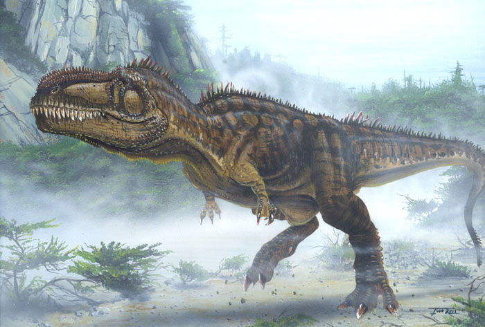 Giganotosaurus carolinii by Tod Marshall