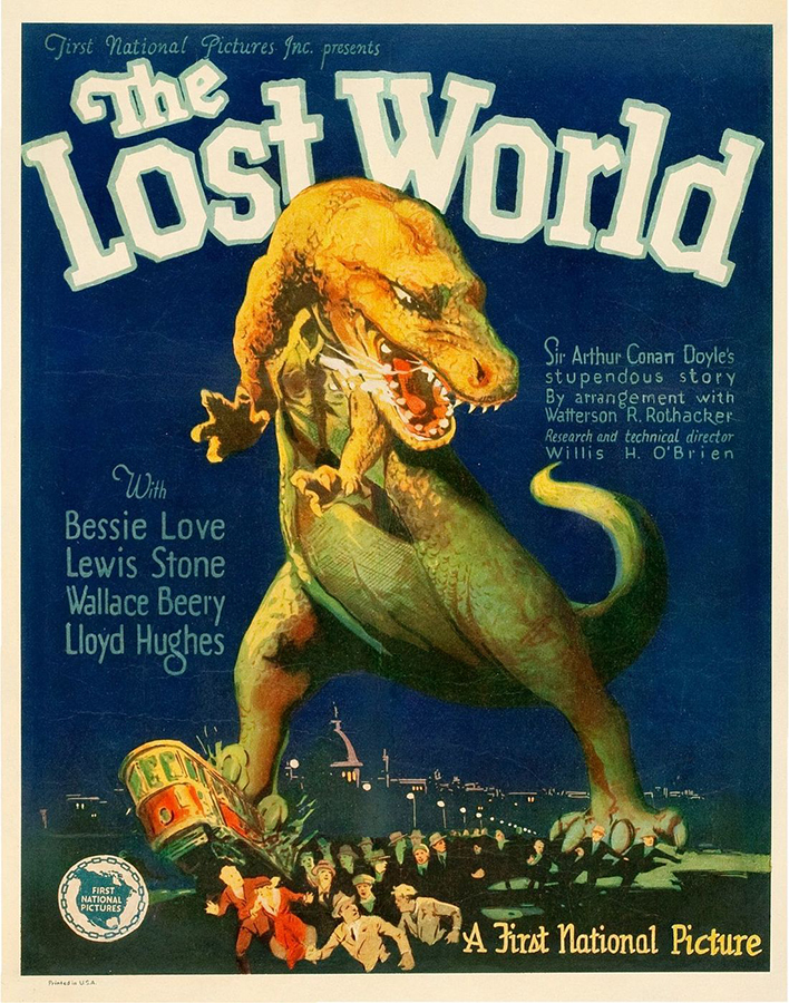 The Lost World 1925 - film poster