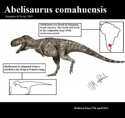 Abelisaurus home by Teratophoneus