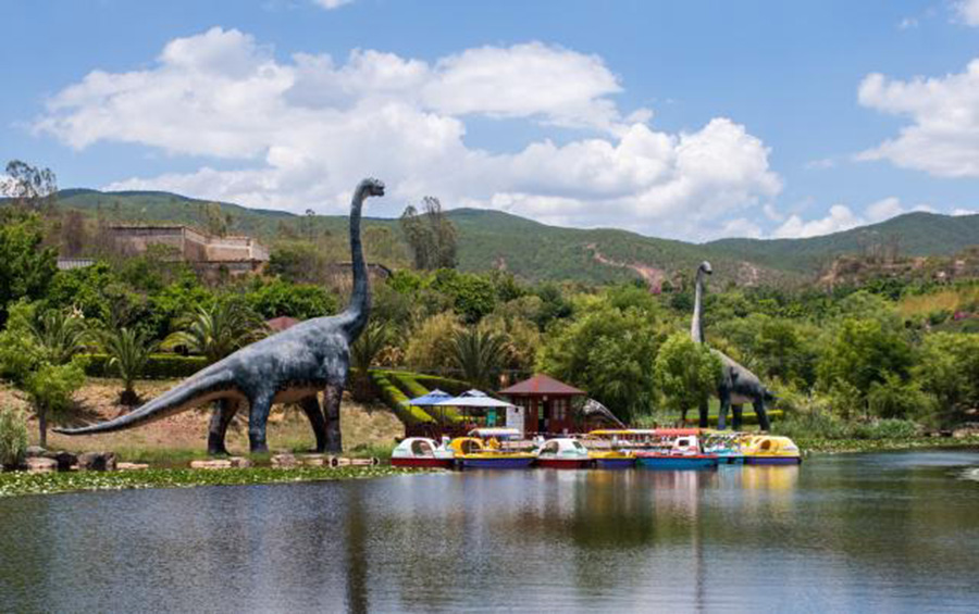 China's 'Jurassic Park': Yunnan Bets on Dinosaurs to Power Local Tourism [Photo/Xinhua]