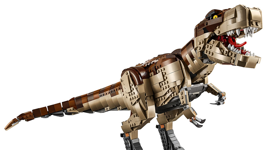 LEGO Jurassic Park T-Rex (Credit: LEGO)