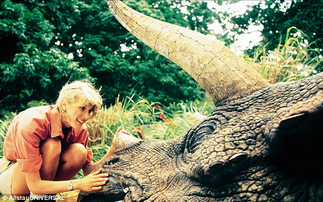 Laura in Steven Spielberg’s blockbuster Jurassic Park
