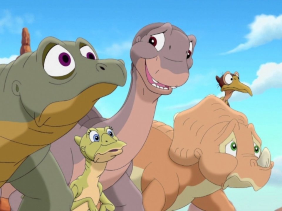 Littlefoot and Spike would have lived during the Late Jurassic period, while many of the others would have actually lived millions of years later during the Late Cretaceous period. Universal Pictures